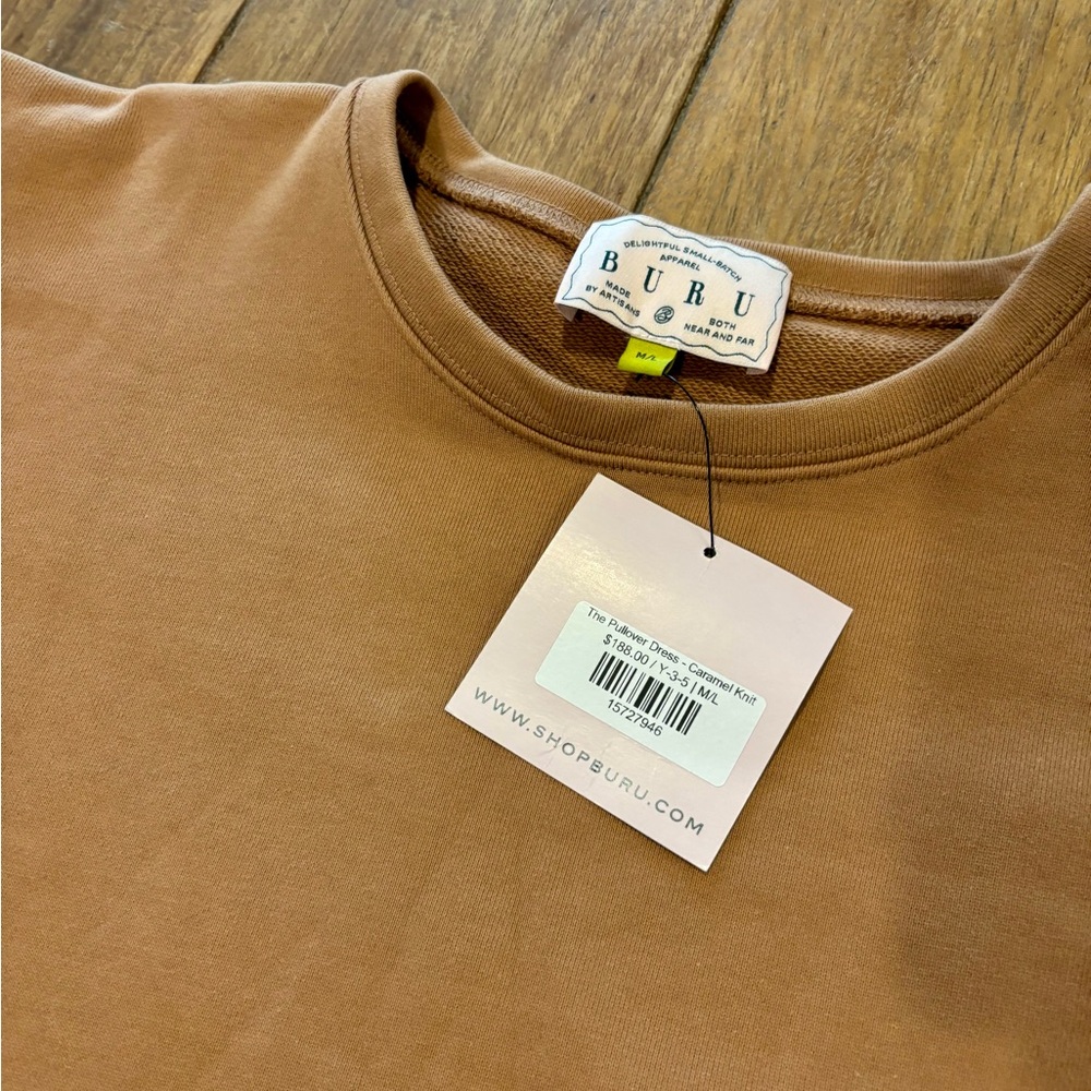 BURU Everyday Pullover Dress NWT - Picture 5 of 7
